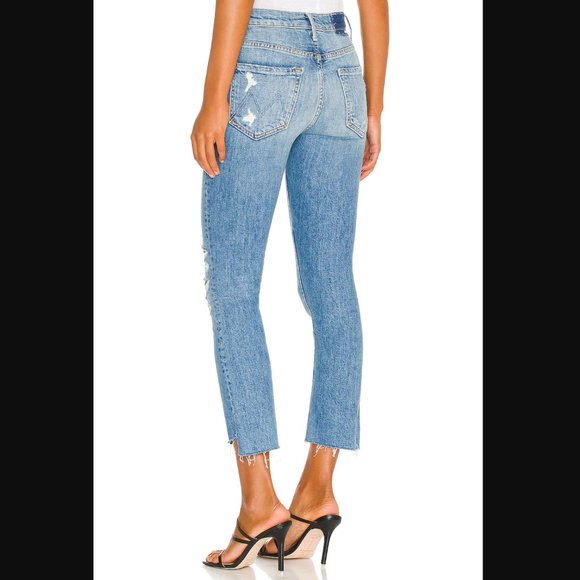 NWT Mother Superior Insider Crop Step Fray in Holy Melancholy W/ Distressing - Picture 8 of 13